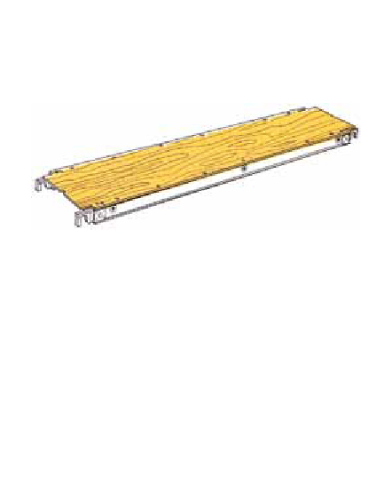 ALUMINIUM WOOD DECK. S TYPE (#57)
