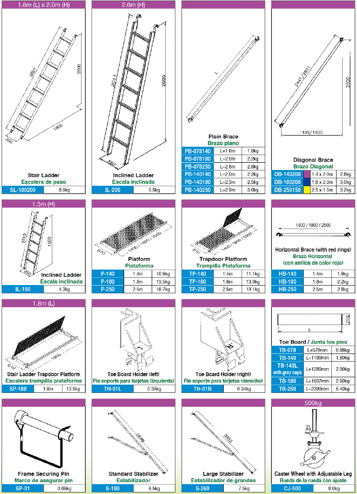 Aluminium Rolling Tower (2)