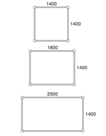 Double Width Frame