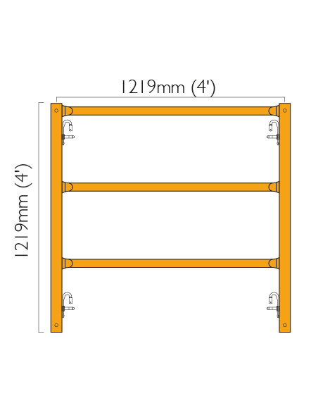 STEEL SHORING FRAMES (#77)