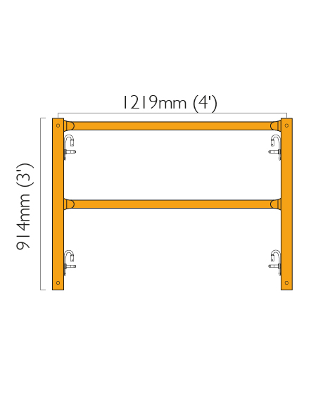 STEEL SHORING FRAMES (#78)