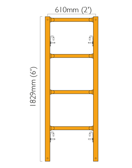 STEEL SHORING FRAMES (#79)