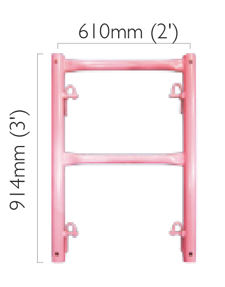 STEEL SHORING FRAMES (#82)