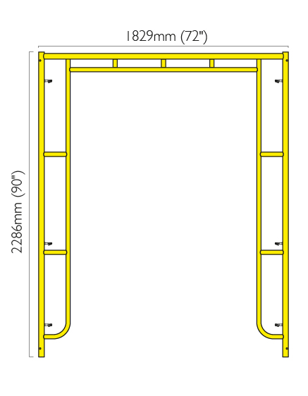 WALKTHRU/ARCH FRAMES (#104)