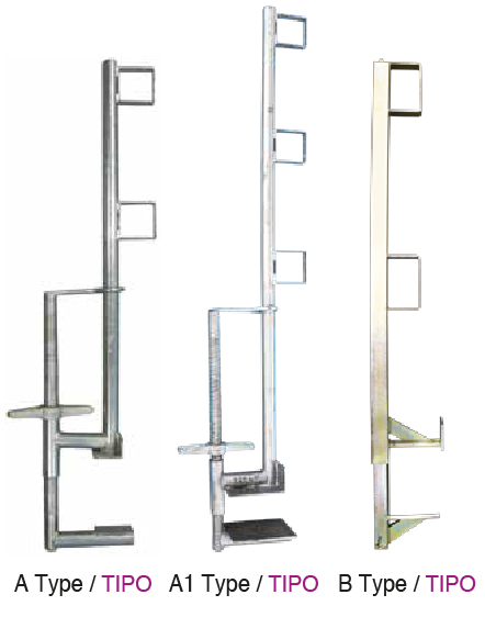 ADJUSTING SLAB GUARDRAIL POST (#132)