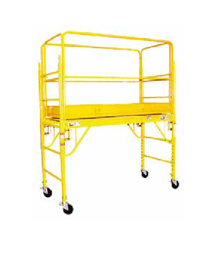 (BAKER) QUICK LOCK TOWER WITH GUARDRAIL (#134)