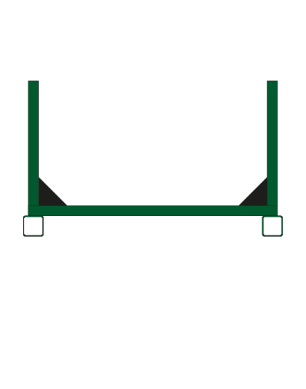 HEAVY DUTY STORAGE RACK (#126)