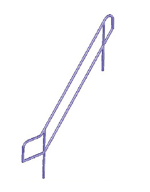 OUTSIDE HAND RAIL (#54)